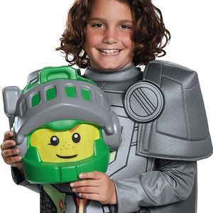 NEW LEGO Disguise Aaron Deluxe Nexo Knights Halloween Costume, Medium 7-8 boy